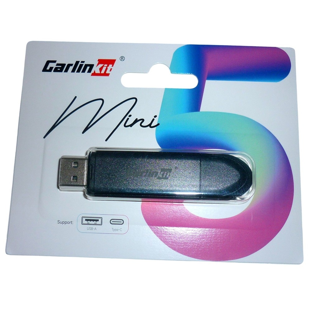 Carlinkit Mini SE Wireless CarPlay Adapter USB-A Type-C Black 2BKBF-MINIBOX